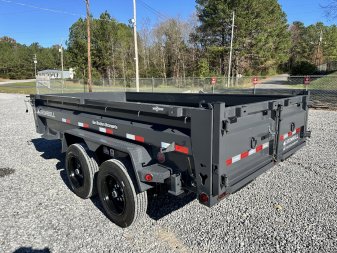 New 2024-Ironbull-DWB-7×14-2ft-Side-16k-Dump-IBDWB14-16k
