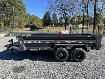 New 2024-Ironbull-DWB-7×14-2ft-Side-16k-Dump-IBDWB14-16k