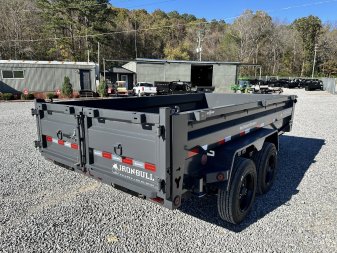 New 2024-Ironbull-DWB-7×14-2ft-Side-16k-Dump-IBDWB14-16k