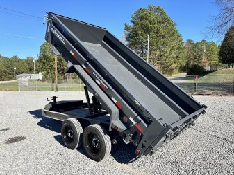 New 2024-Ironbull-DWB-7×14-2ft-Side-16k-Dump-IBDWB14-16k