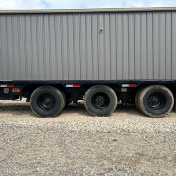 New 2023-Iron-Bull-Trailers-102”x40’-Lo-Pro-Gooseneck-Trailer-w/-Slide-in-Ramps-Black-1086001
