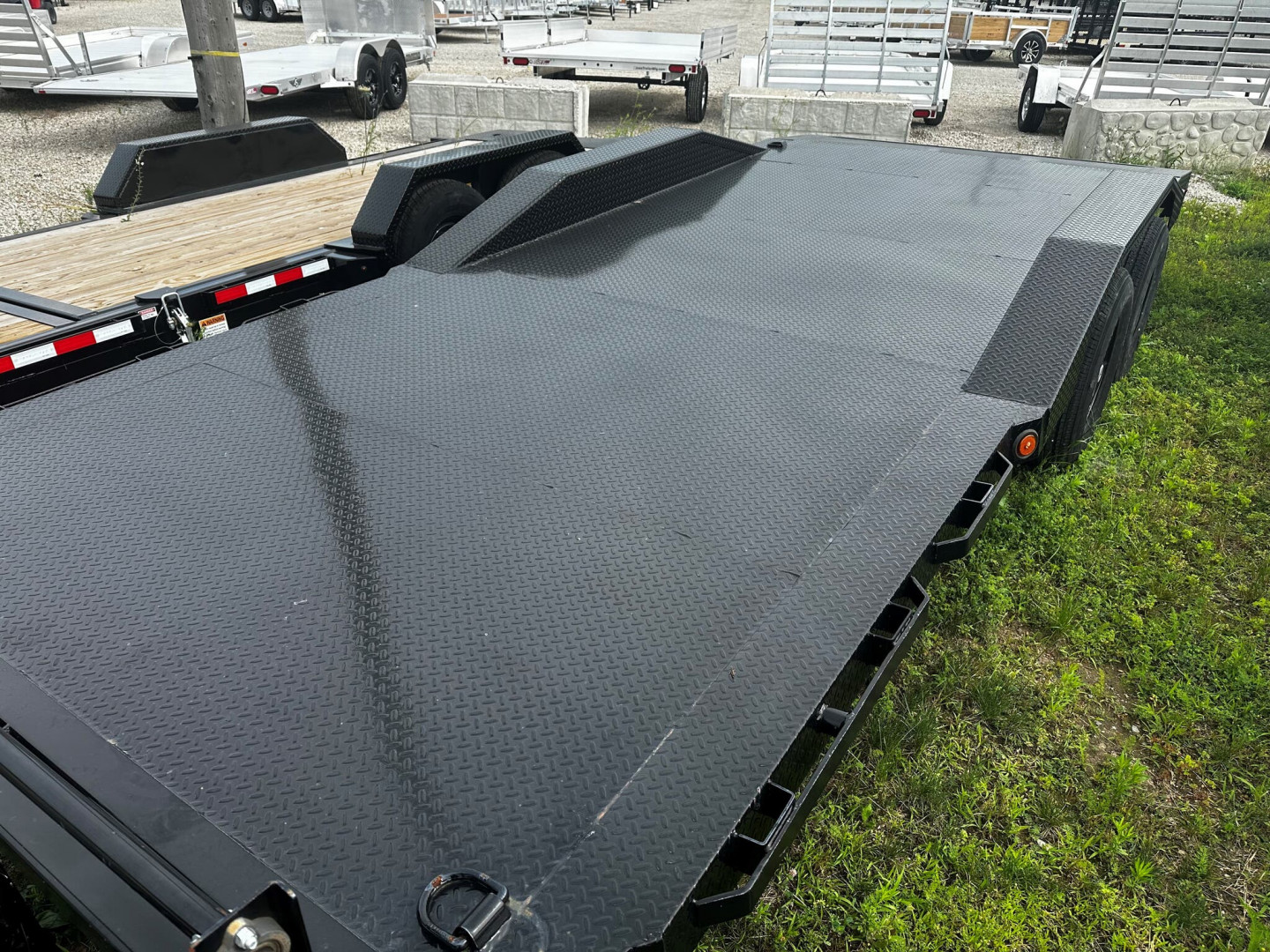 New 102" x 20' Driveover Equipment Trailer