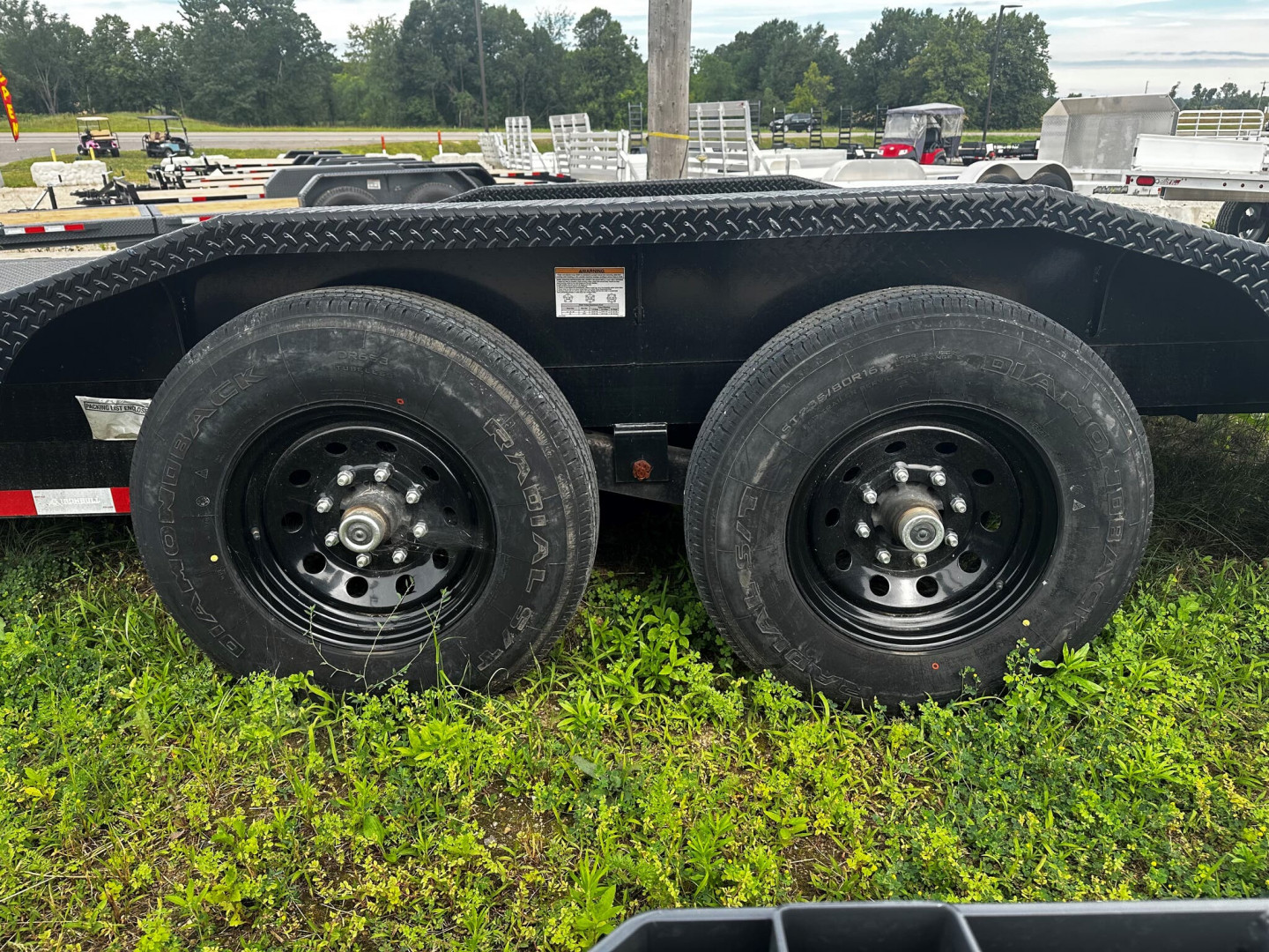 New 102" x 20' Driveover Equipment Trailer