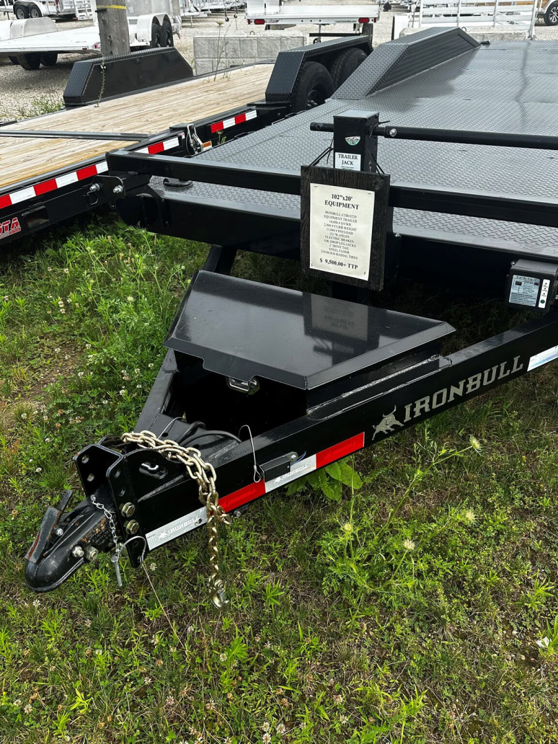 New 102" x 20' Driveover Equipment Trailer