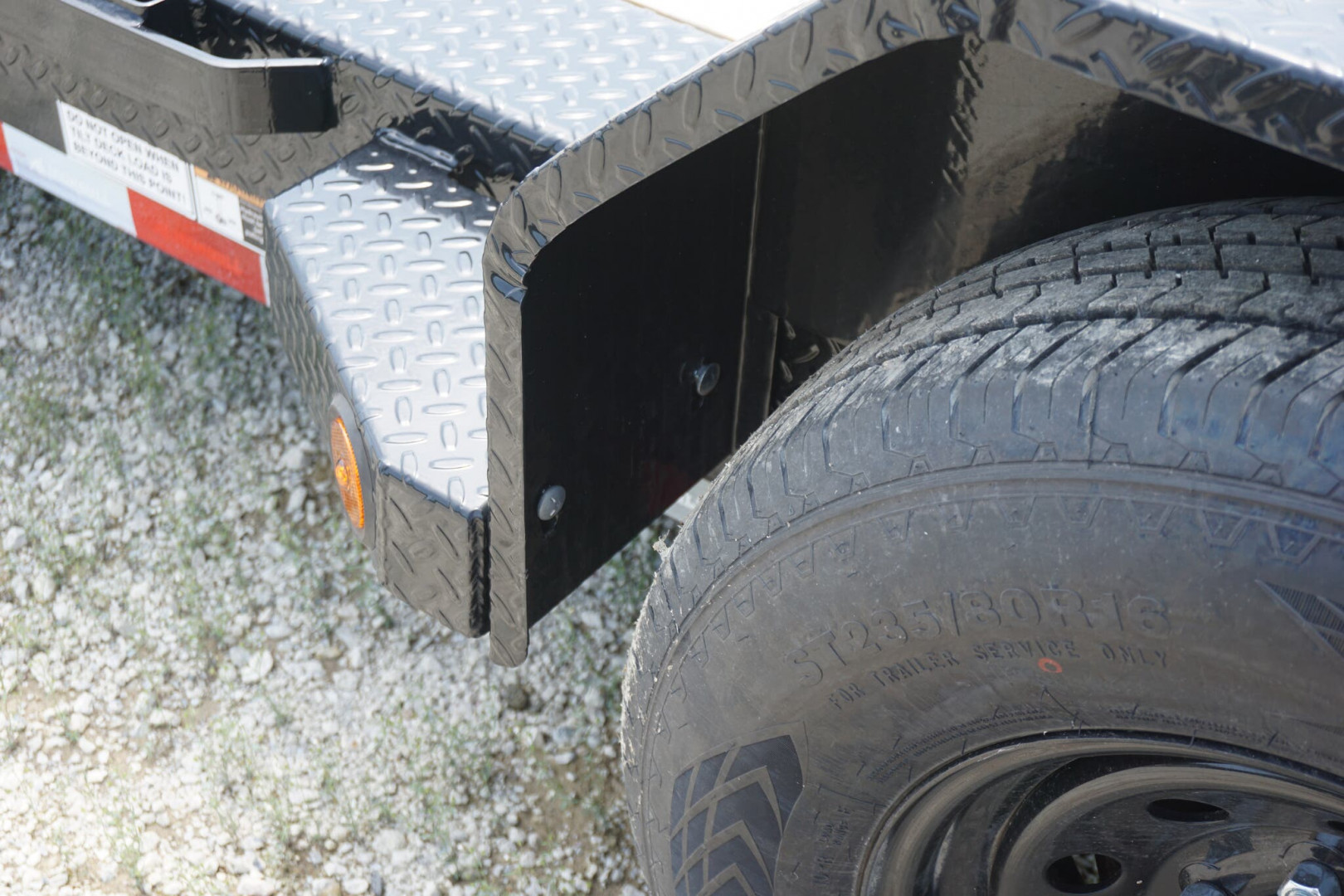 New 83" x 24' Tilt Bed Equipment Trailer