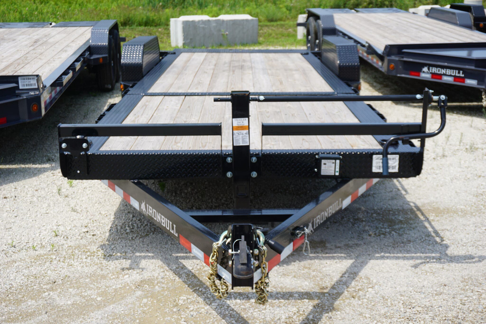 New 83" x 24' Tilt Bed Equipment Trailer