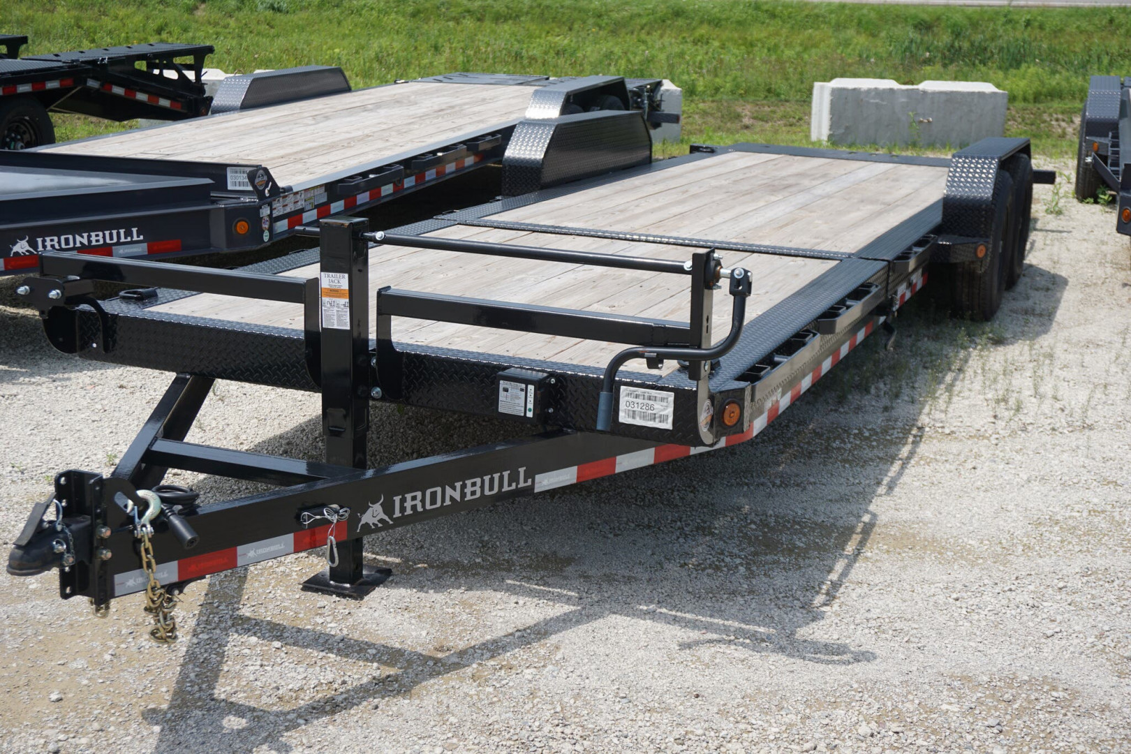 New 83" x 24' Tilt Bed Equipment Trailer