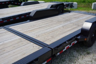 New 83" x 24' Tilt Bed Equipment Trailer