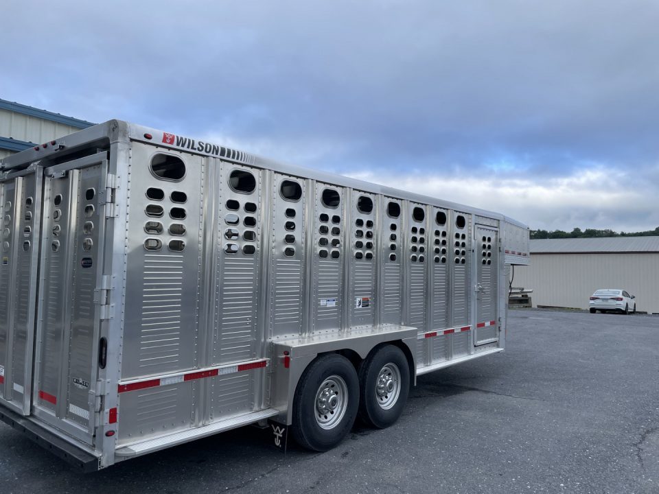 New 2027 Wilson Ranchand 7'3"X20'X6'8" Stock Trailer