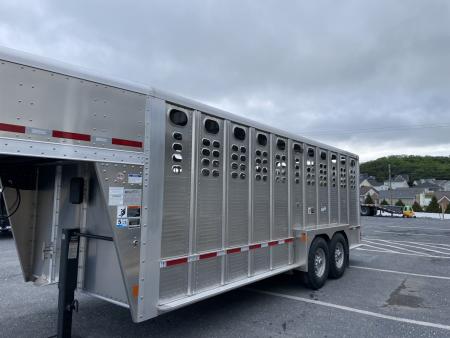 New 2027 Wilson Ranchand 7'3"X20'X6'8" Stock Trailer