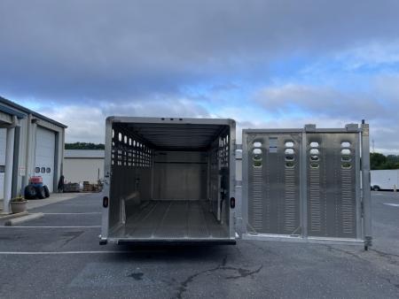 New 2027 Wilson Ranchand 7'3"X20'X6'8" Stock Trailer
