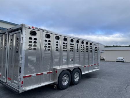New 2027 Wilson Ranchand 7'3"X20'X6'8" Stock Trailer