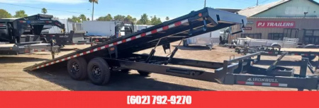 New 2025 Norstar 24x102 Ironbull Tandem Axle, Deckover Tilt, 14K GVWR Equipment Trailer