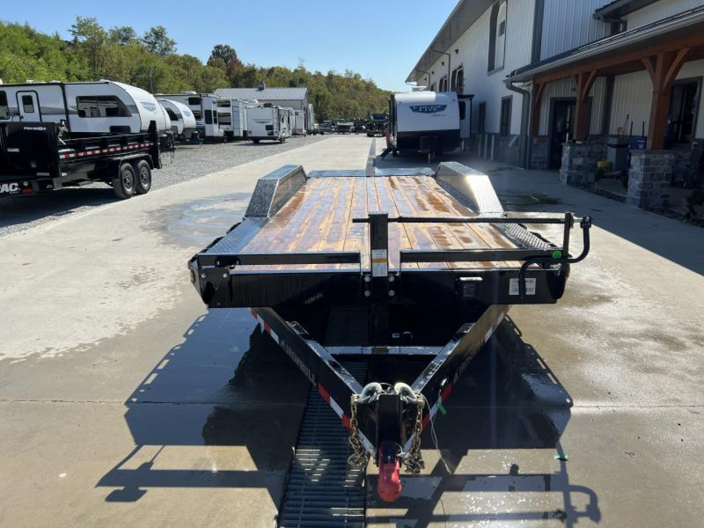 New 2025 Ironbull 102x24' Equipment Trailer 21000# GVW * TRIPLE AXLE * FULL WIDTH RAMPS * 102" DECK * DRIVE OVER FENDERS * 8" FRAME UPGRADE