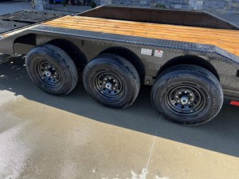 New 2025 Ironbull 102x24' Equipment Trailer 21000# GVW * TRIPLE AXLE * FULL WIDTH RAMPS * 102" DECK * DRIVE OVER FENDERS * 8" FRAME UPGRADE