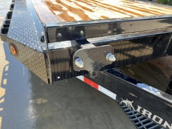 New 2025 Ironbull 102x24' Equipment Trailer 21000# GVW * TRIPLE AXLE * FULL WIDTH RAMPS * 102" DECK * DRIVE OVER FENDERS * 8" FRAME UPGRADE