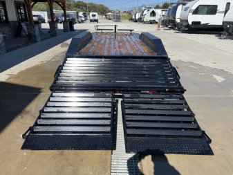New 2025 Ironbull 102x24' Equipment Trailer 21000# GVW * TRIPLE AXLE * FULL WIDTH RAMPS * 102" DECK * DRIVE OVER FENDERS * 8" FRAME UPGRADE