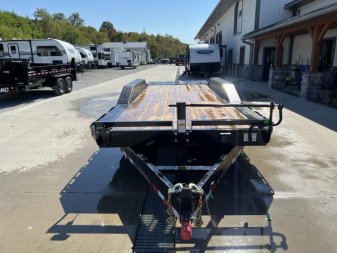 New 2025 Ironbull 102x24' Equipment Trailer 21000# GVW * TRIPLE AXLE * FULL WIDTH RAMPS * 102" DECK * DRIVE OVER FENDERS * 8" FRAME UPGRADE