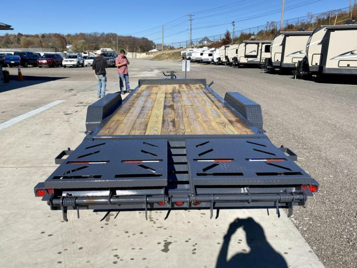 New 2025 Iron Bull 7x22' Equipment Trailer 14000# GVW * FULL WIDTH RAMPS * 8" I-BEAM FRAME * OVERSIZE TOOLBOX * DEXTER AXLES * HD COUPLER
