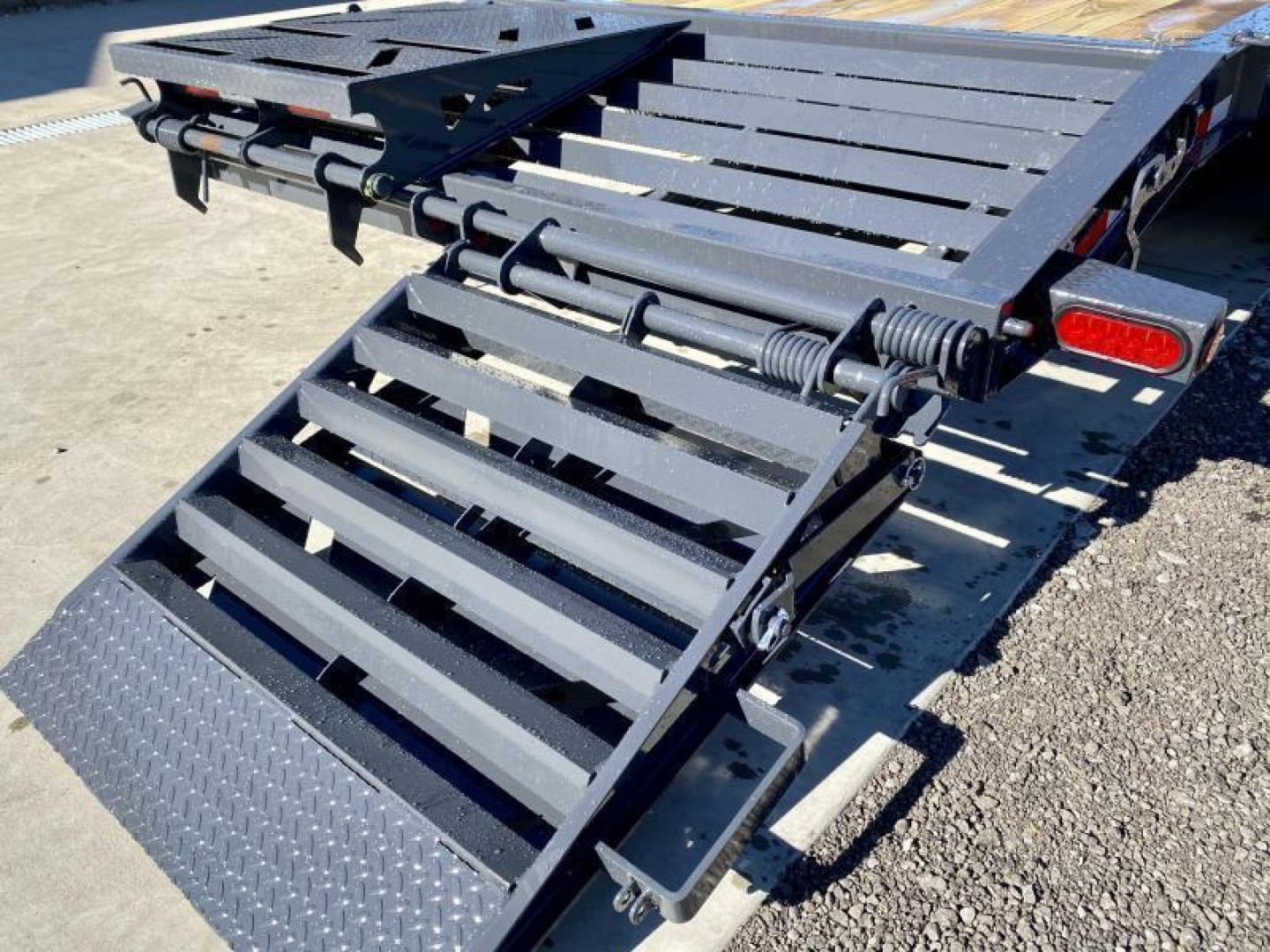 New 2025 Iron Bull 7x22' Equipment Trailer 14000# GVW * FULL WIDTH RAMPS * 8" I-BEAM FRAME * OVERSIZE TOOLBOX * DEXTER AXLES * HD COUPLER