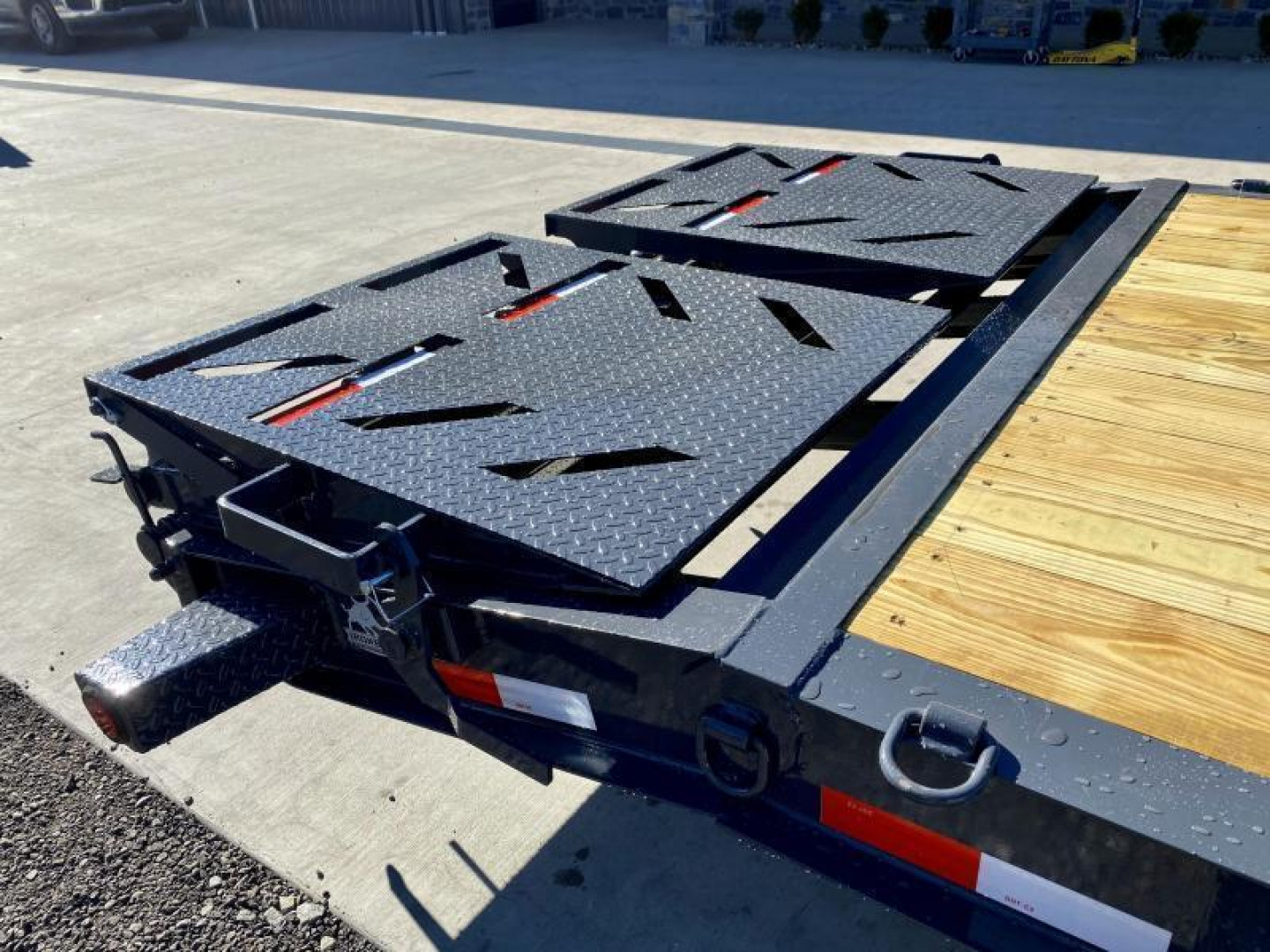 New 2025 Iron Bull 7x22' Equipment Trailer 14000# GVW * FULL WIDTH RAMPS * 8" I-BEAM FRAME * OVERSIZE TOOLBOX * DEXTER AXLES * HD COUPLER