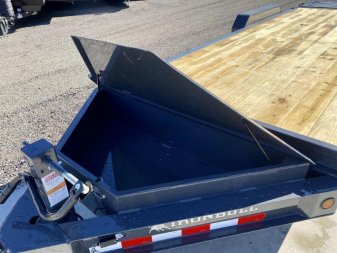 New 2025 Iron Bull 7x22' Equipment Trailer 14000# GVW * FULL WIDTH RAMPS * 8" I-BEAM FRAME * OVERSIZE TOOLBOX * DEXTER AXLES * HD COUPLER