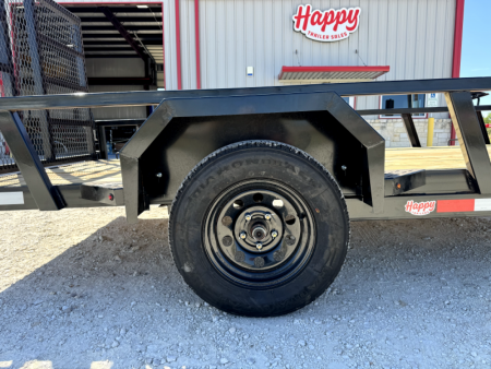 New 2025 Buckshot 6x12' Single Axle Utility Trailer - 1 Pointer