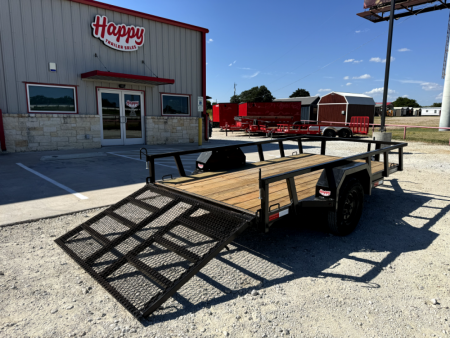 New 2025 Buckshot 6x12' Single Axle Utility Trailer - 1 Pointer