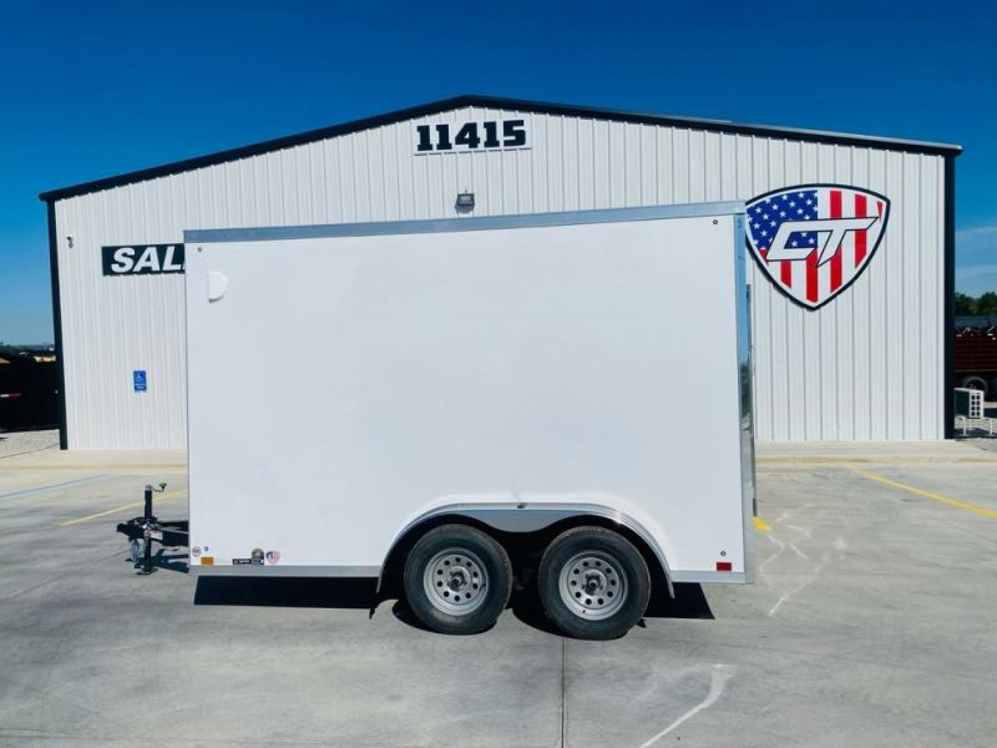 New 2024 Cross Trailers 12' x 7.5' Enclosed Cargo - Alpha