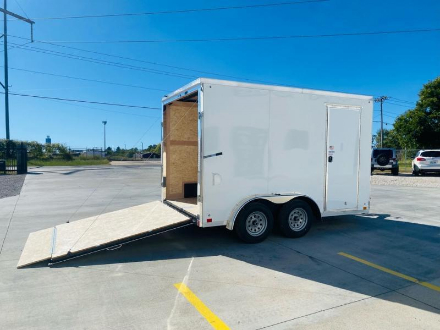 New 2024 Cross Trailers 12' x 7.5' Enclosed Cargo - Alpha