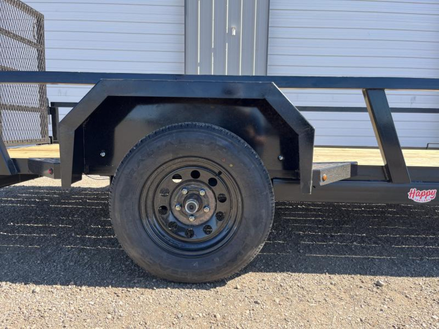 New 2024 Buckshot 6x14' Single Axle Utility Trailer - 2 Pointer
