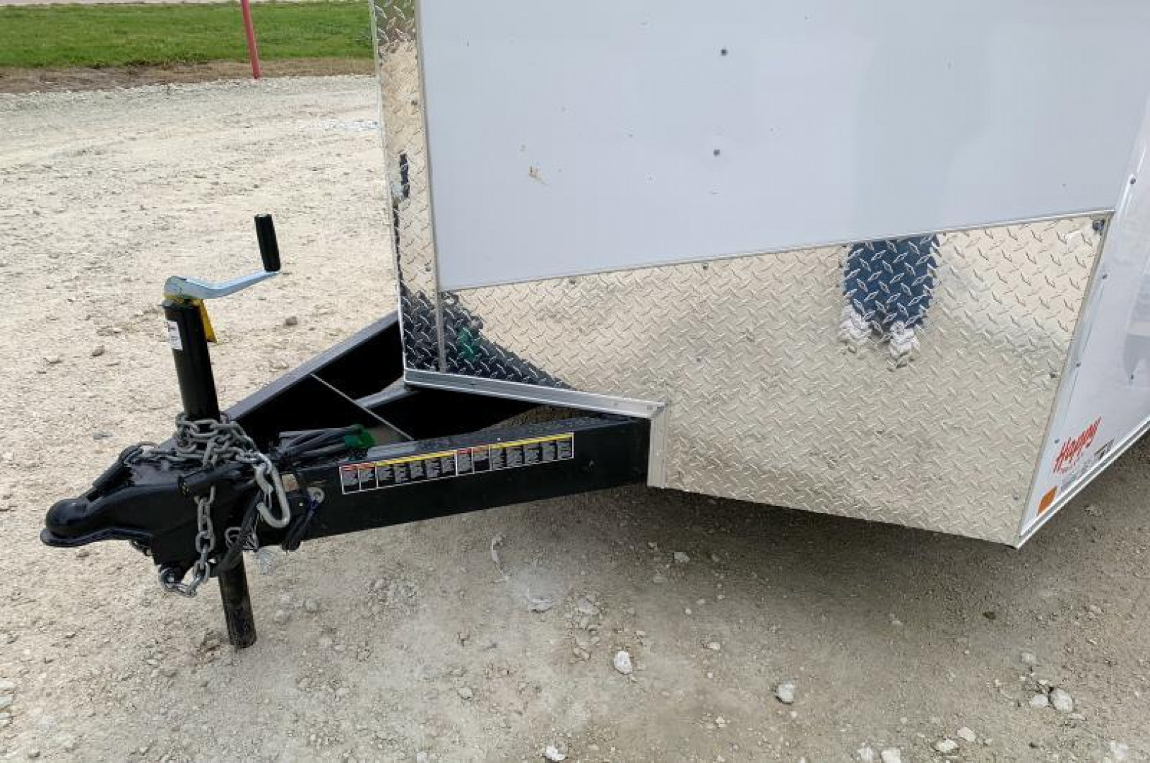 New 2024 RC Trailers 7'x12' V-Nose Enclosed Cargo Trailer - CGRCM