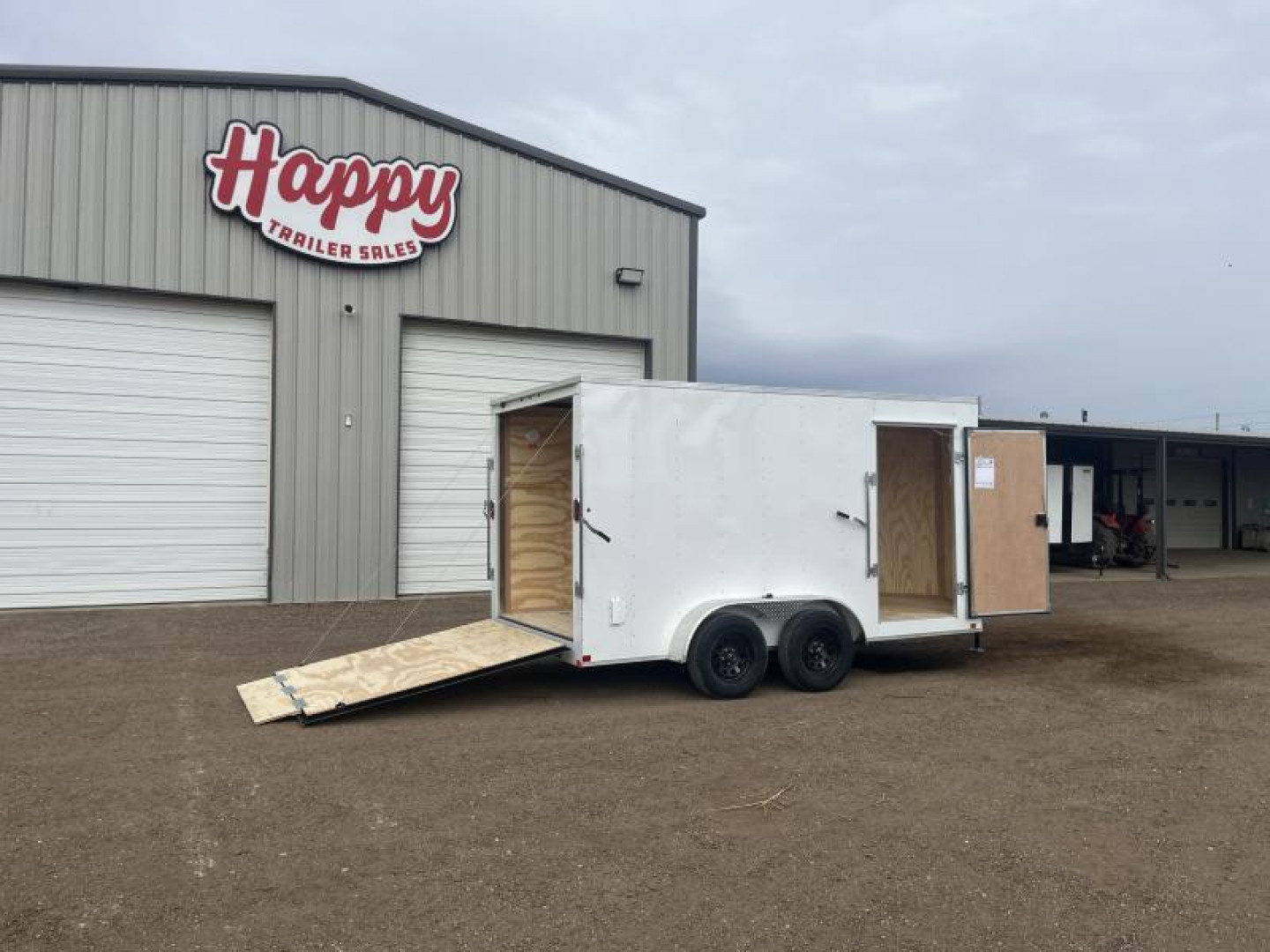 New 2024 RC Trailers 7'x14' V-Nose Enclosed Cargo Trailer - CGRCM