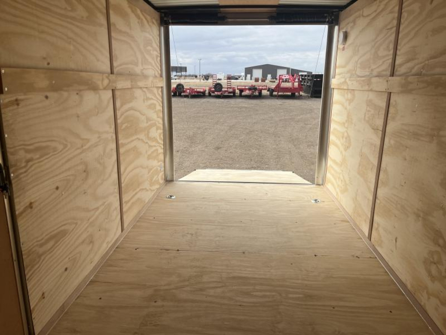 New 2024 RC Trailers 7'x14' V-Nose Enclosed Cargo Trailer - CGRCM