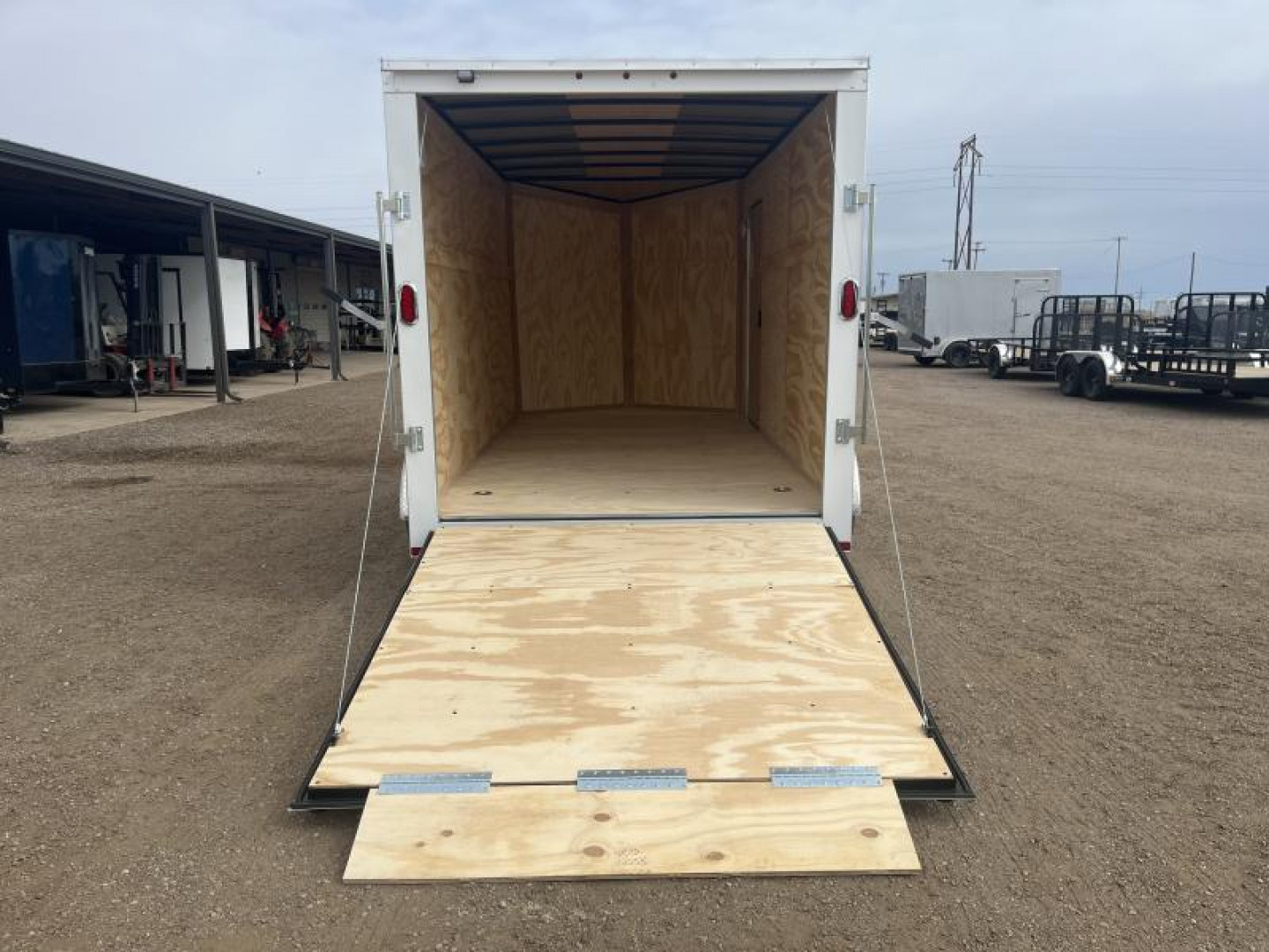 New 2024 RC Trailers 7'x14' V-Nose Enclosed Cargo Trailer - CGRCM