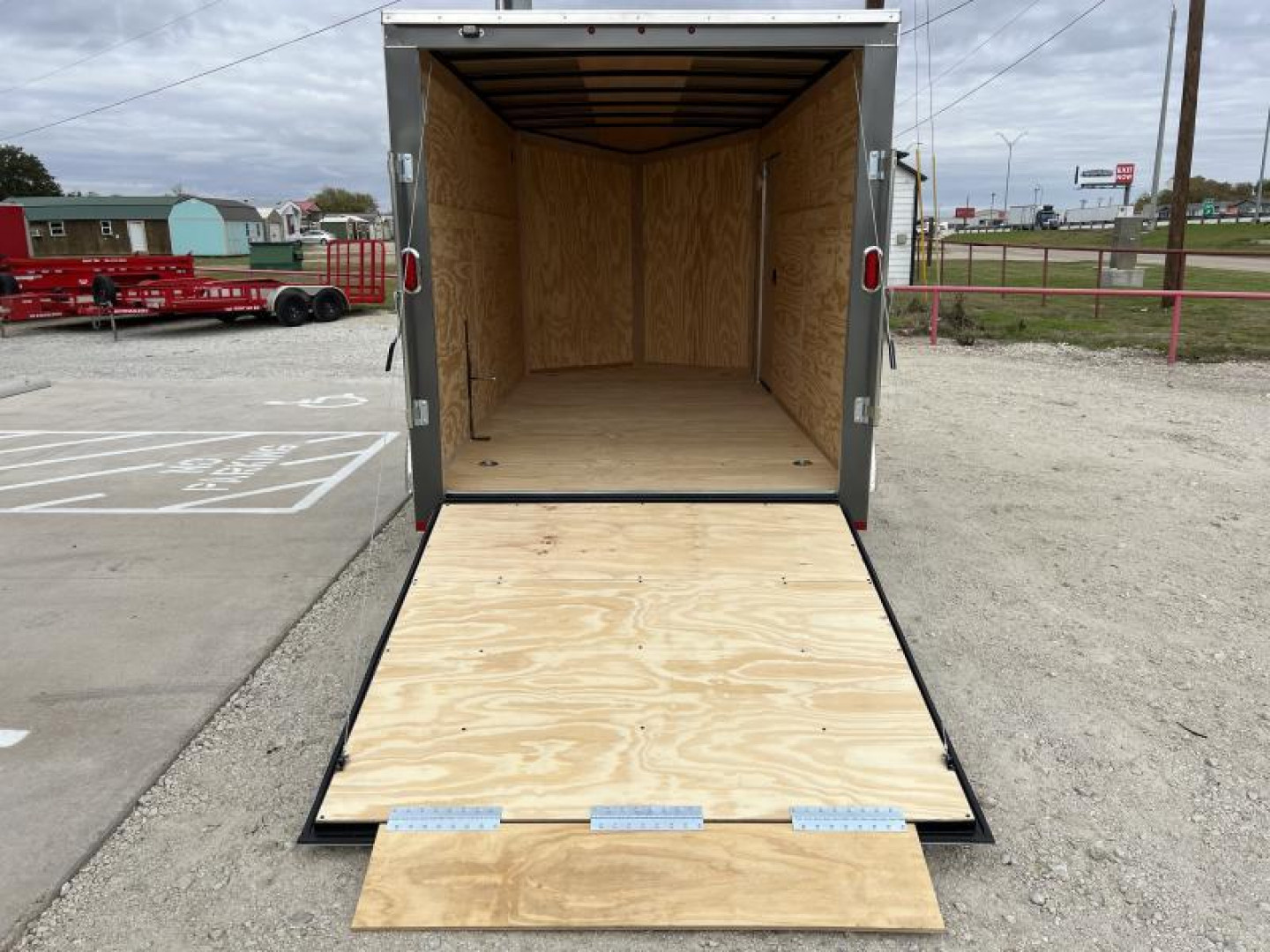 New 2024 RC Trailers 7'x14' V-Nose Enclosed Cargo Trailer - CGRCM