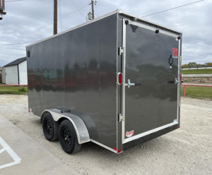 New 2024 RC Trailers 7'x14' V-Nose Enclosed Cargo Trailer - CGRCM