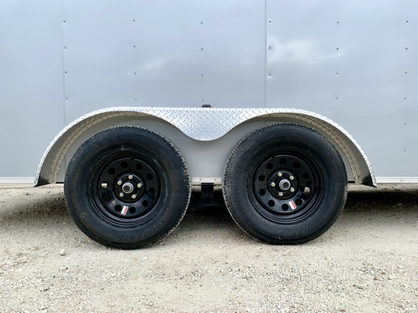 New 2024 RC Trailers 7'x16' V-Nose Enclosed Cargo Trailer - CGRCM