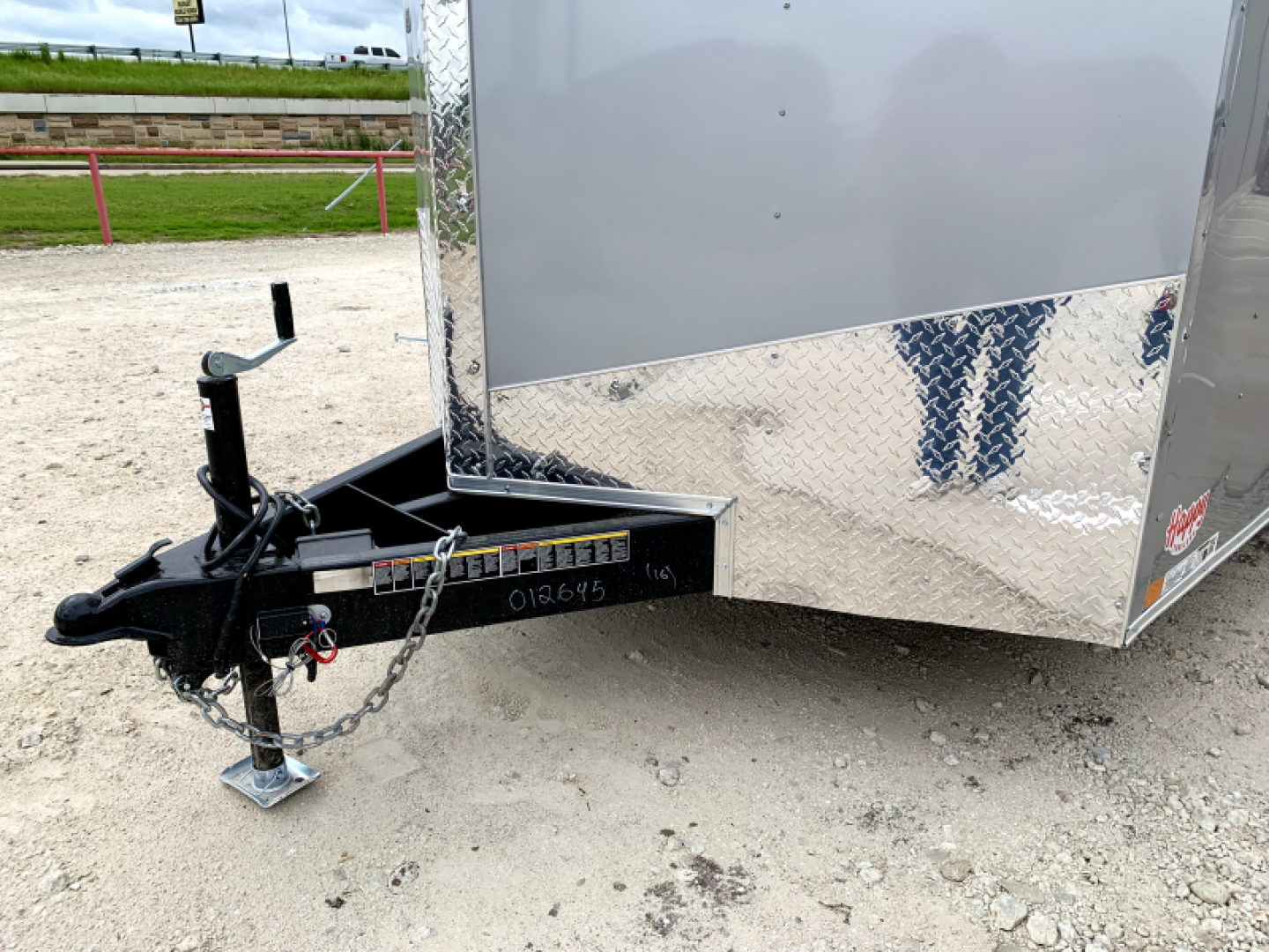 New 2024 RC Trailers 7'x16' V-Nose Enclosed Cargo Trailer - CGRCM