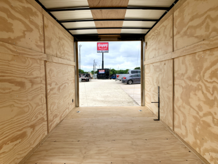 New 2024 RC Trailers 7'x16' V-Nose Enclosed Cargo Trailer - CGRCM