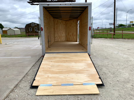 New 2024 RC Trailers 7'x16' V-Nose Enclosed Cargo Trailer - CGRCM