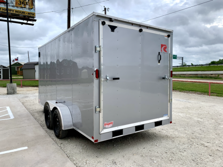 New 2024 RC Trailers 7'x16' V-Nose Enclosed Cargo Trailer - CGRCM