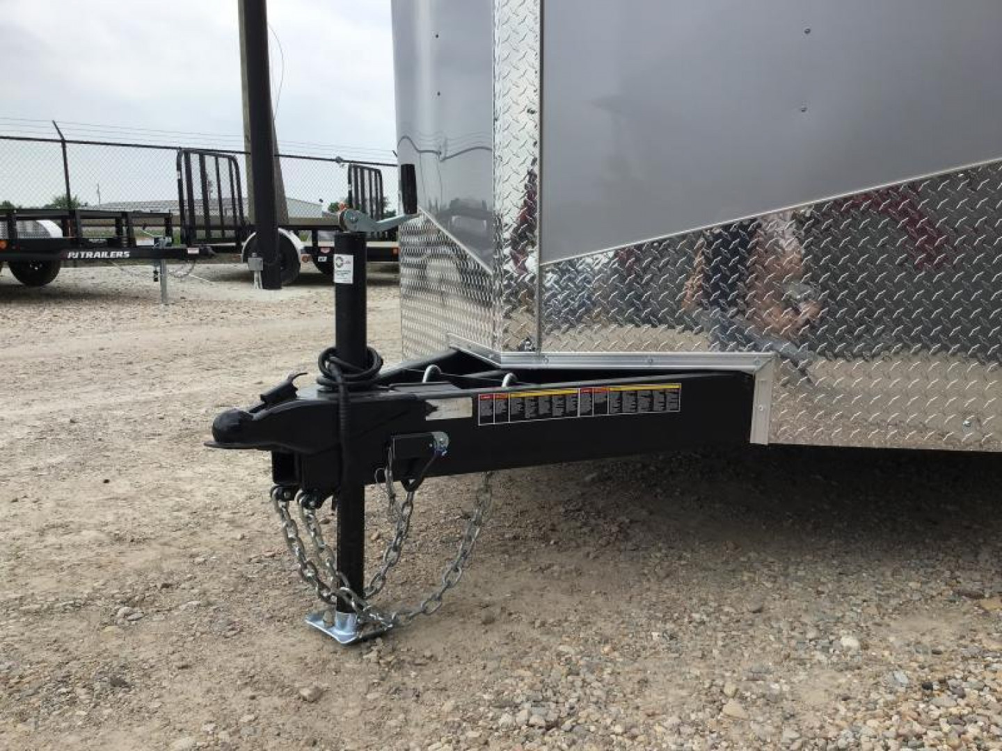 New 2024 RC Trailers 7'x16' V-Nose Enclosed Cargo Trailer - CGRCM