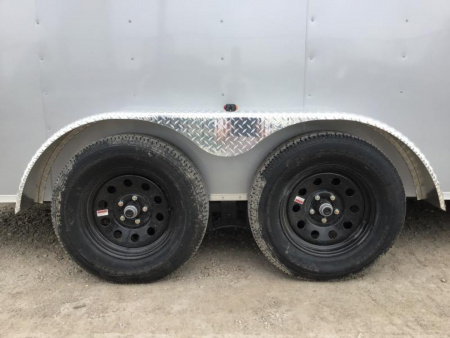 New 2024 RC Trailers 7'x16' V-Nose Enclosed Cargo Trailer - CGRCM