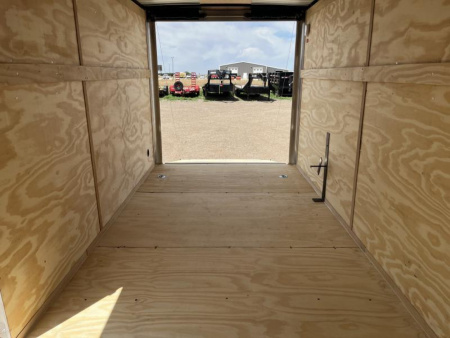 New 2024 RC Trailers 7'x16' V-Nose Enclosed Cargo Trailer - CGRCM