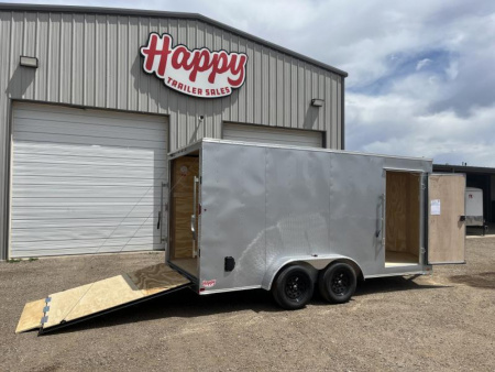 New 2024 RC Trailers 7'x16' V-Nose Enclosed Cargo Trailer - CGRCM