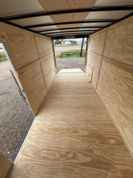 New 2024 RC Trailers 7'x16' V-Nose Enclosed Cargo Trailer - CGRCM