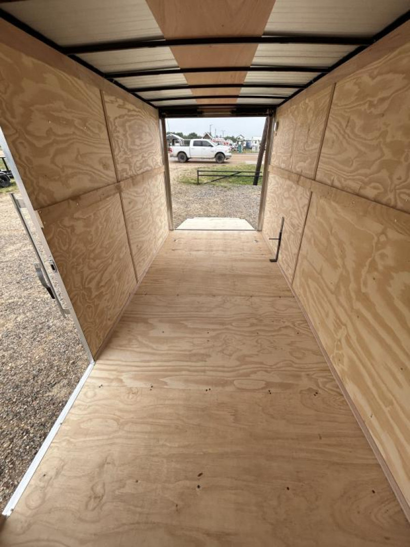 New 2024 RC Trailers 7'x16' V-Nose Enclosed Cargo Trailer - CGRCM