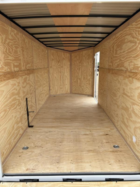 New 2024 RC Trailers 7'x16' V-Nose Enclosed Cargo Trailer - CGRCM