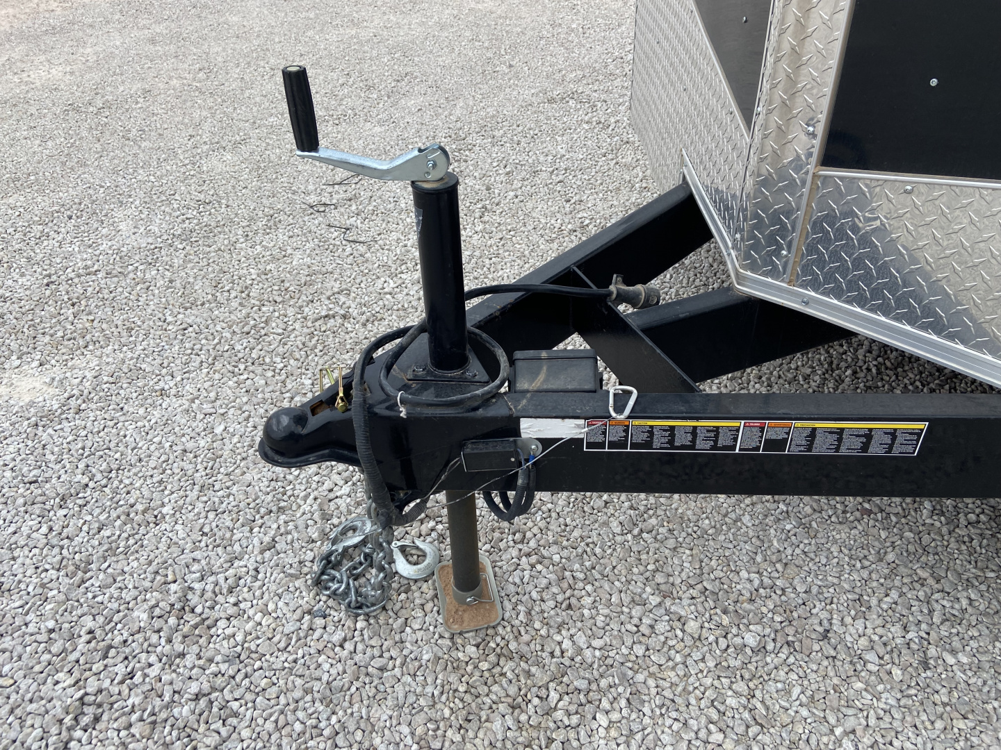 Used *USED* 2024 Carry-On 8.5'x24' V-Nose Enclosed Cargo Trailer